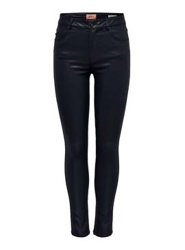 Pantalon Only Flush Coat Azul Marino Mujer