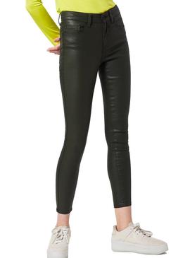 Pantalon Only Flush Coat Verde Mujer