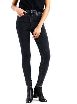 Pantalon Vaquero Levis Mile High Negro 