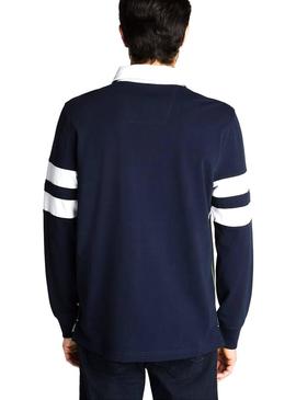 Polo Nautica Rugby Azul Marino Hombre