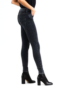 Pantalon Vaquero Levis Mile High Negro 