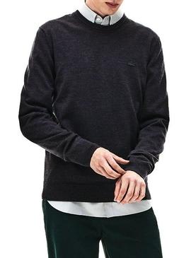 Jersey Lacoste AH2997 Gris Hombre