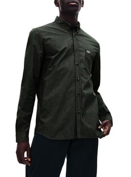 Camisa Lacoste CH0003 Verde Hombre