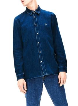 Camisa Lacoste CH9670 Azul Hombre