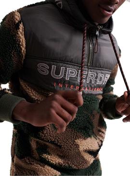 Sudadera Superdry Sherpa Multicolor Hombre