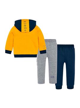 Chándal Mayoral 2 Pantalones Amarillo Niño
