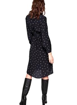 Vestido Pepe Jeans Cata Negro Para Mujer