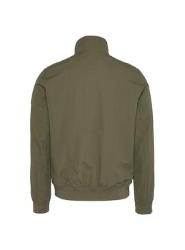 Bomber Tommy Jeans Essential Verde Para Hombre