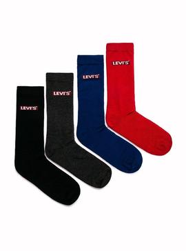 Pack Calcetines Levis Giftbox Multicolor Hombre