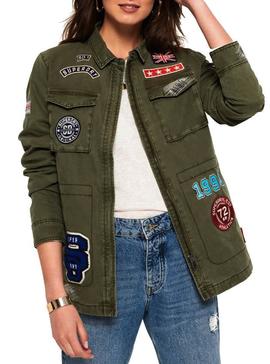 Parka Superdry Rookie Varisity Khaki