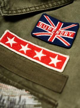 Parka Superdry Rookie Varisity Khaki