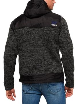 Chaqueta Superdry Mountain Negro Para Hombre