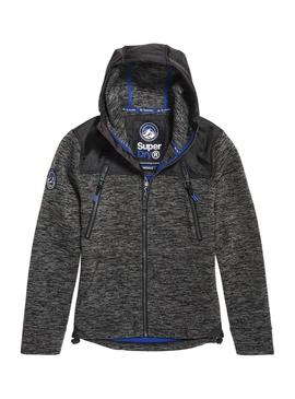 Chaqueta Superdry Mountain Negro Para Hombre