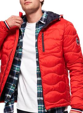 Cazadora Superdry Wave Rojo 