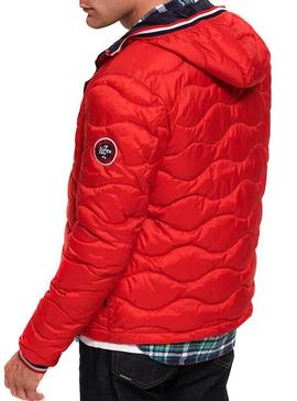 Cazadora Superdry Wave Rojo 