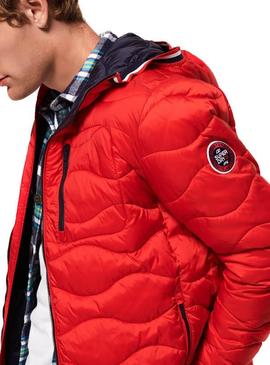 Cazadora Superdry Wave Rojo 