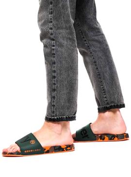 Chanclas Superdry AOP Beach Naranja Hombre