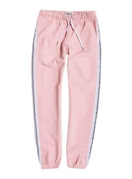 Pantalones Superdry Alicia Joggers Rosa Mujer