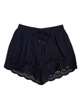Shorts Superdry Anabelle Marino Mujer