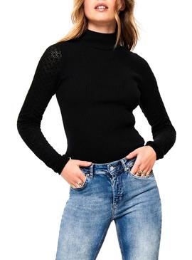 Jersey Only Fjess Negro Para Mujer