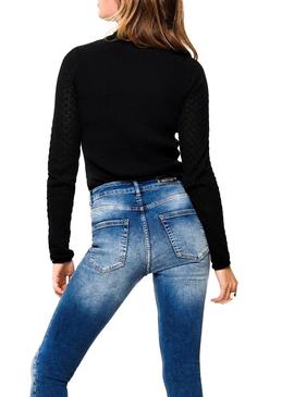 Jersey Only Fjess Negro Para Mujer