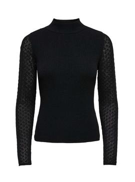 Jersey Only Fjess Negro Para Mujer