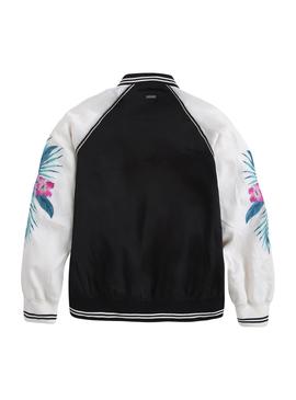 Bomber Pepe Jeans Lily Negro Mujer