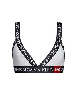 Top Calvin Klein Unlined 1981 Bold Negro