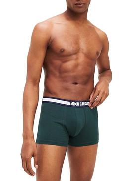 Calzoncillos Tommy Hilfiger Print Verde Hombre