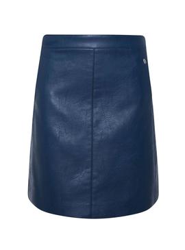 Falda Pepe Jeans Carry Azul Para Mujer