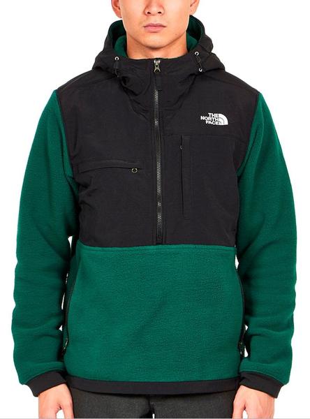 Acostumbrados a Leonardoda brillante Chaqueta The North Face Denali Verde Hombre