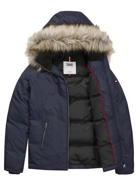 Chaqueta Tommy Jeans Hooded Marino