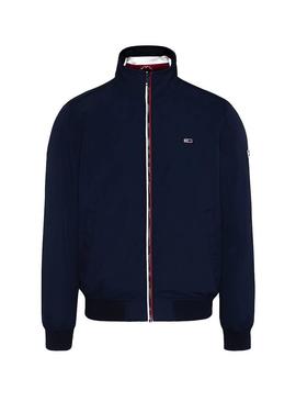 Bomber Tommy Jeans Essential Marino Para Hombre