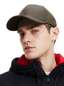 Gorra Tommy Hilfiger Tailored Verde Para Hombre