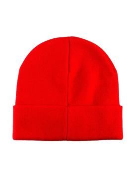 Gorro Tommy Jeans Heritage Rojo Hombre