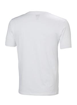 Camiseta Helly Hansen HH Logo Blanco Para Hombre