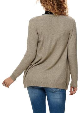 Chaqueta Only Lesly Beige Para Mujer