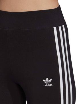 Mallas Adidas 3 STR Negro Para Mujer