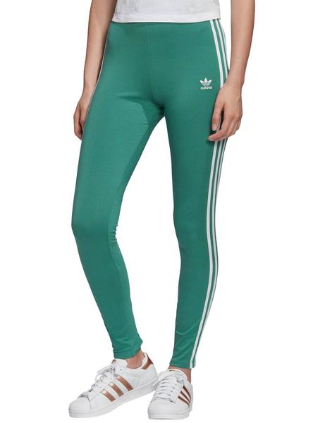 estaño auditoría Premonición Mallas Adidas 3 STR Verde Para Mujer