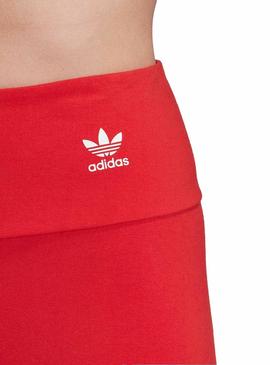 Mallas Adidas Logo Rojo Para Mujer