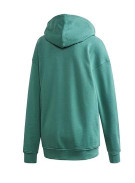 Sudadera Adidas TRF Hoodie Verde Para Mujer
