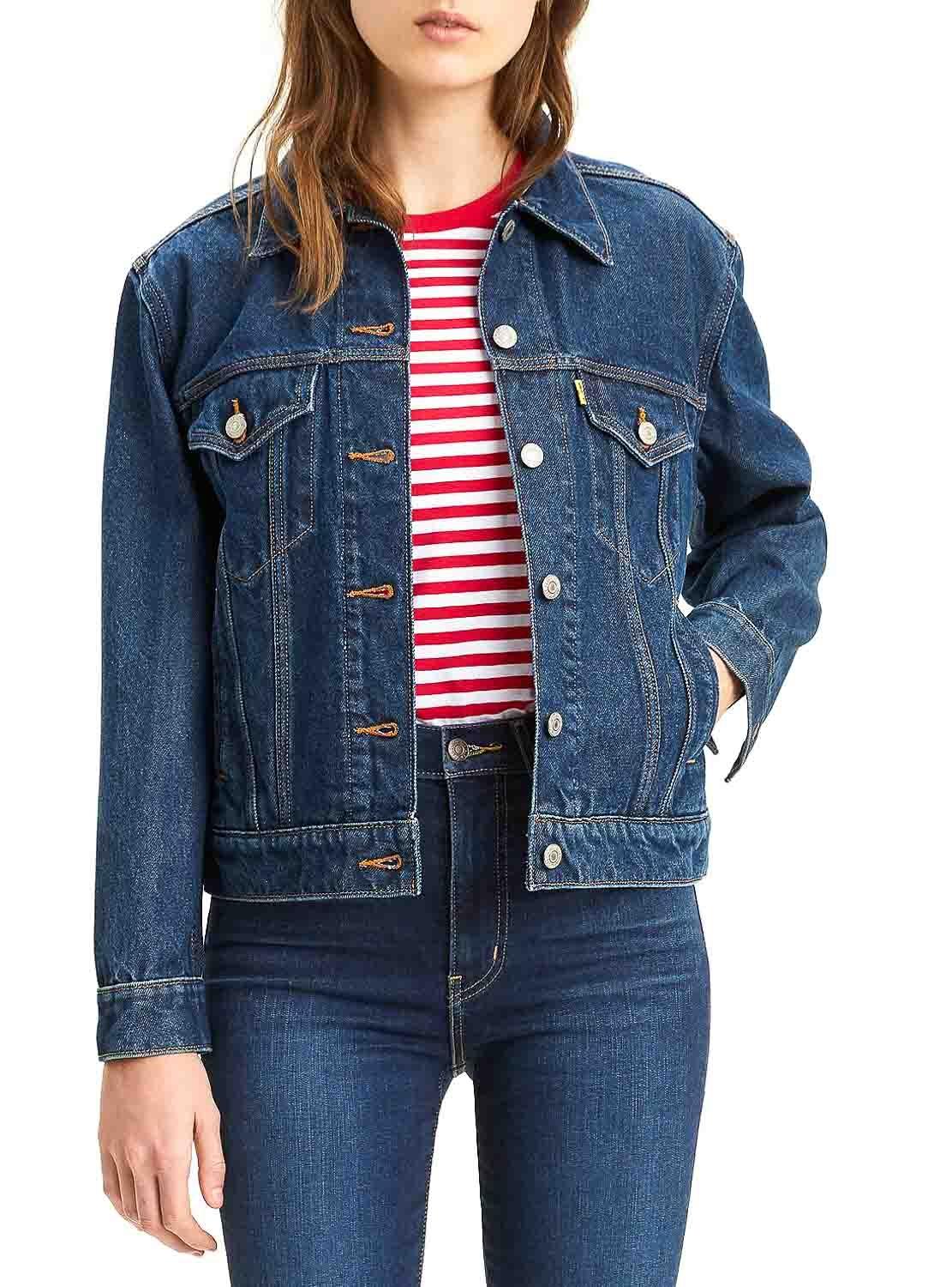 Chamarra de mezclilla levis snoopy hotsell