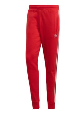 Pantalones Adidas 3-STRIPES Rojo Para Hombre