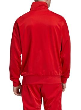 Chaqueta Adidas Firebird Rojo Para Hombre