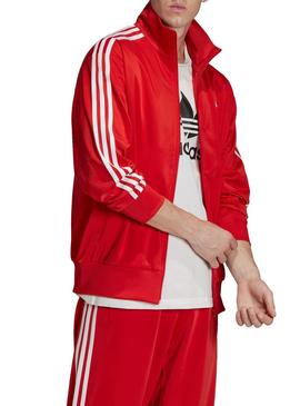 Chaqueta Adidas Firebird Rojo Para Hombre