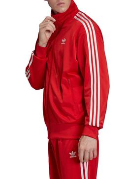 Chaqueta Adidas Firebird Rojo Para Hombre