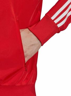 Chaqueta Adidas Firebird Rojo Para Hombre