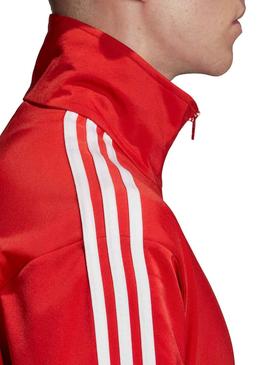 Chaqueta Adidas Firebird Rojo Para Hombre