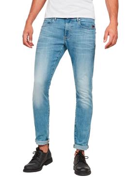 Pantalón Vaquero G-Star Revend LT Indigo Hombre