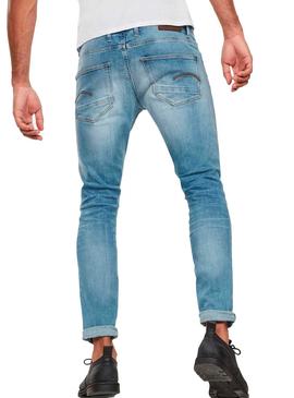 Pantalón Vaquero G-Star Revend LT Indigo Hombre